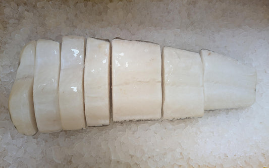 Wild Sustainable Cod Fish / Chilean Seabass Sustainable Whole, Headless (about 2.5/3.5/4.5 kg) - Dish The Fish