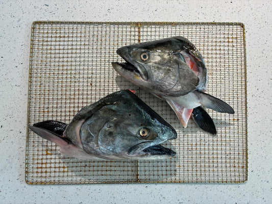 自制脱水金达拉黑鳕鱼(黑鳕鱼)头(宠物适用)(约300克)