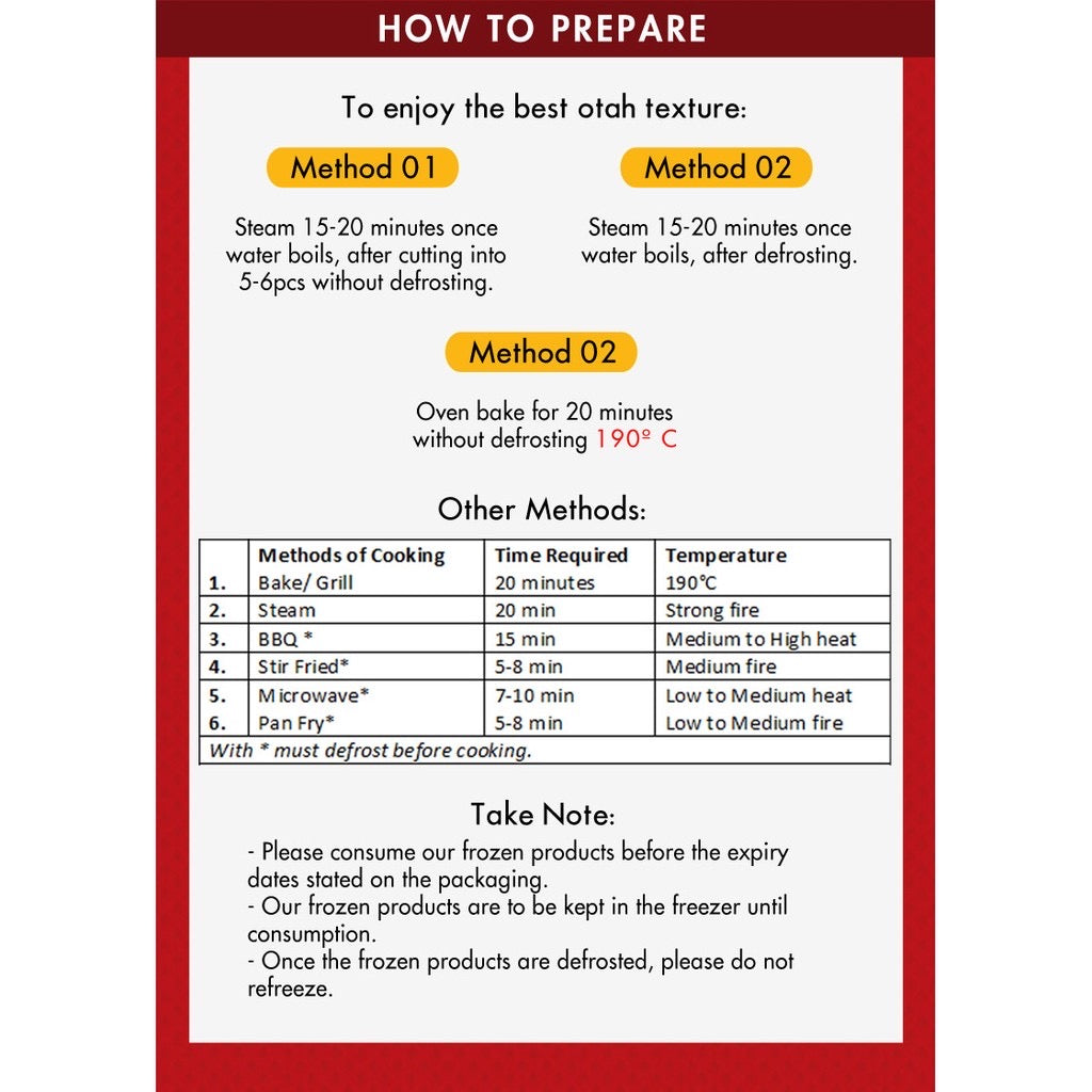 Muar Fish Otah - Dish The Fish