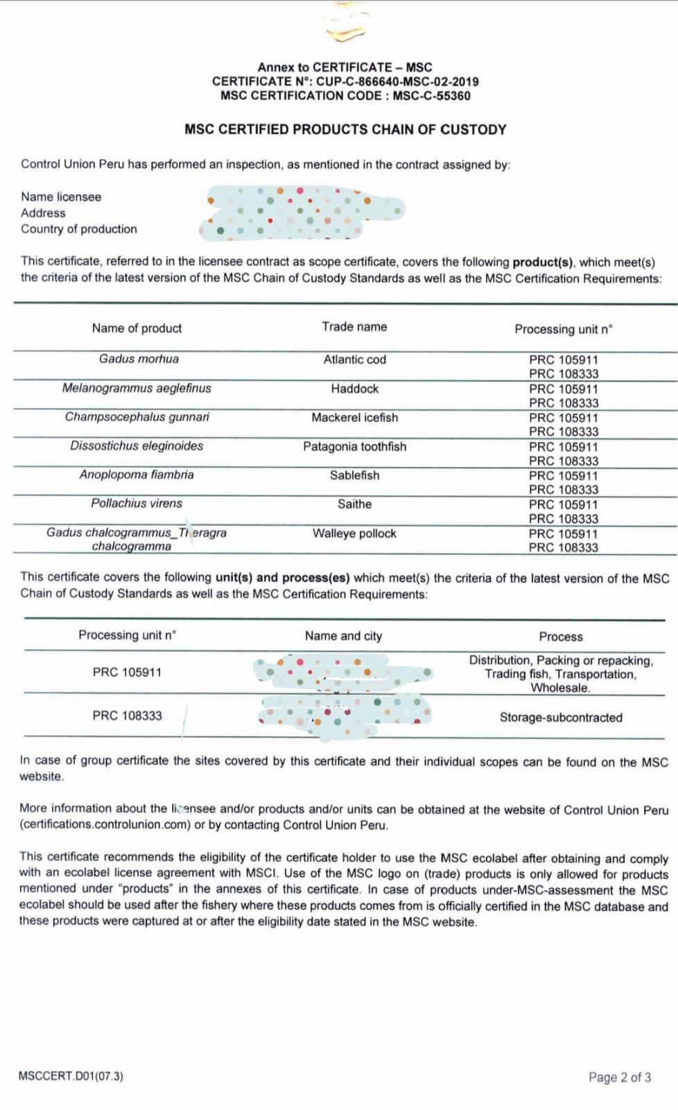 Wild Cod/ Chilean Seabass Fish Slices (about 100g) - Dishthefish DishTheFish Chilean Seabass Patagonian Toothfish Codfish Child Cut Australia Sustainable Wild Caught Line Hooked Slices Soup Grill Bake Online Delivery Singapore MSC Marine Stewardship Council (2400x1800)
