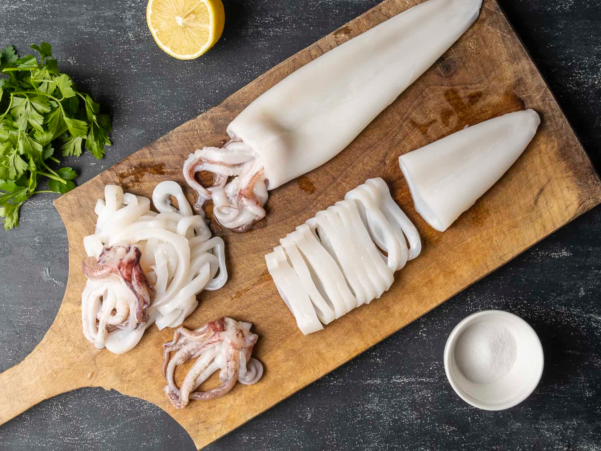 Wild Squid (Sotong) (about 600g) - Dish The Fish