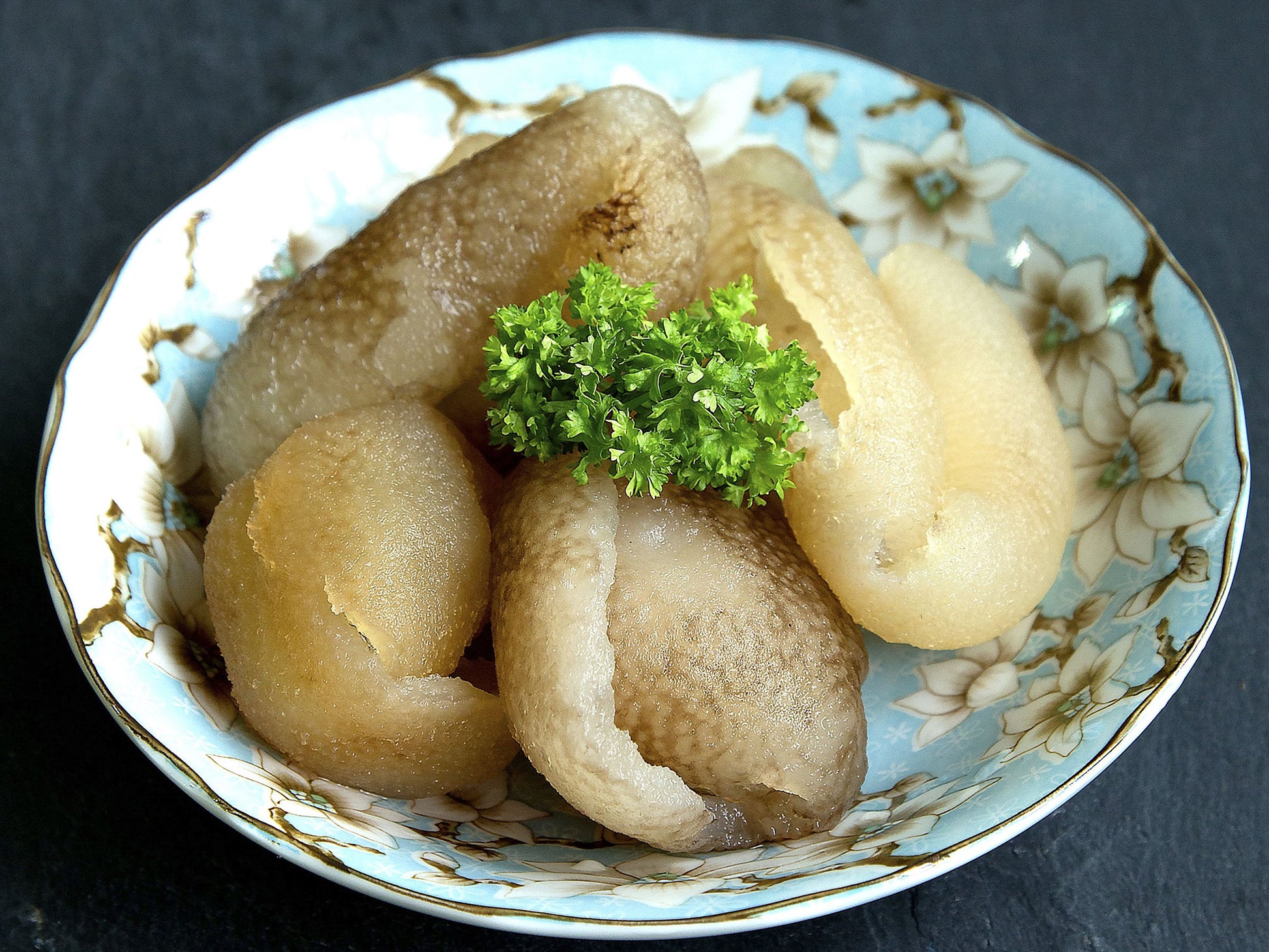 Sea Cucumber (about 500g) - Dishthefish Se Cucumber Jade 黄玉参 wild caught sabah sustainable ethical harvested hand dive no chemical fresh frozen deep no bleach collagen cure cancer Singapore online delivery