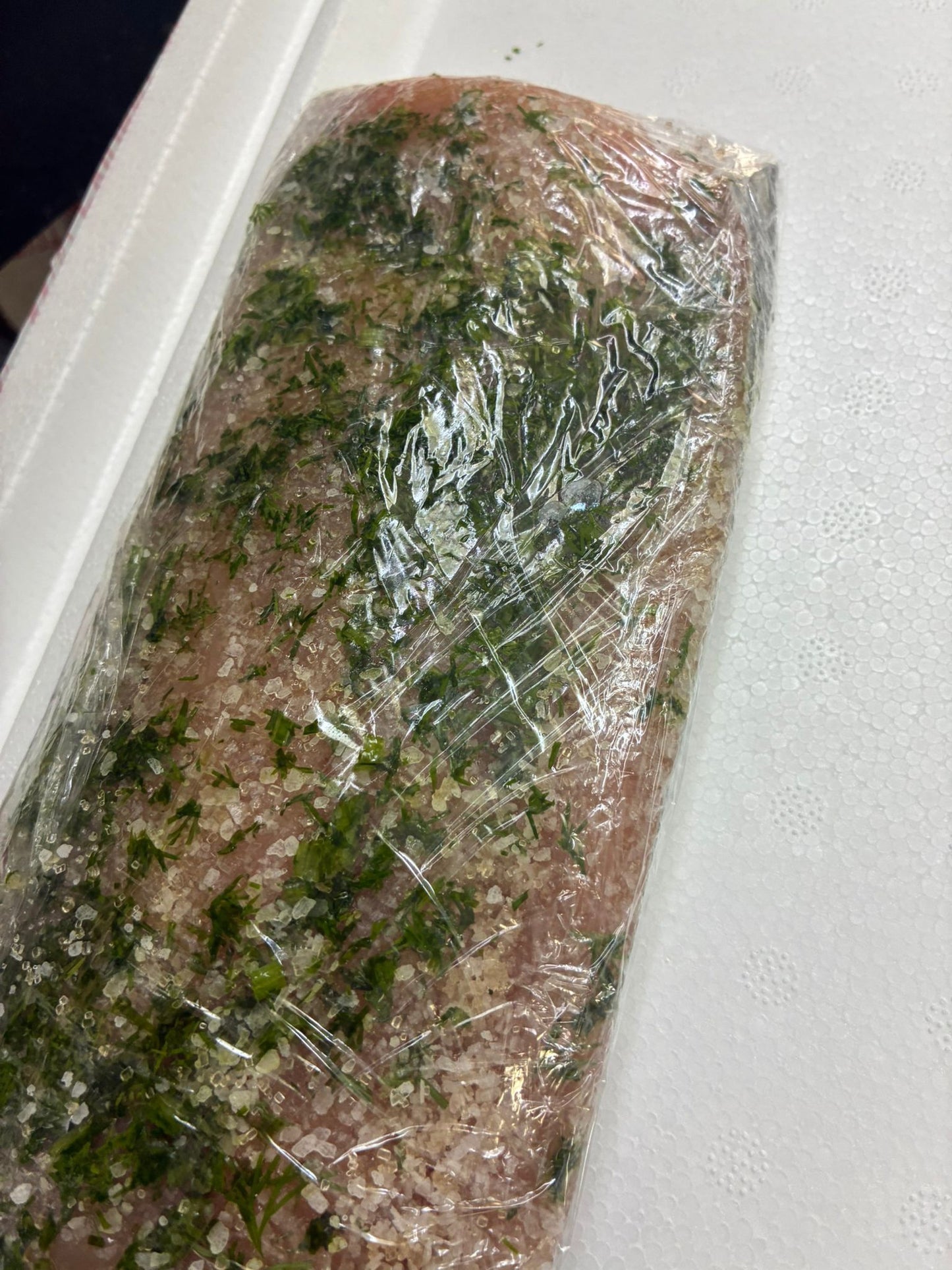 These images capture the full journey of wild keta salmon line‑caught from British Columbia and cold‑smoked naturally in Singapore by DishTheFish. From whole fresh salmon to fillets cured with dill, salt, and brown sugar, then smoked in commercial Alto‑Shaam ovens, each stage is shown clearly for accessibility. The alt text highlights Singapore as the processing location and emphasizes keywords like wild keta salmon, cold smoked, fresh dill, and DishTheFish Singapore, ensuring the visuals