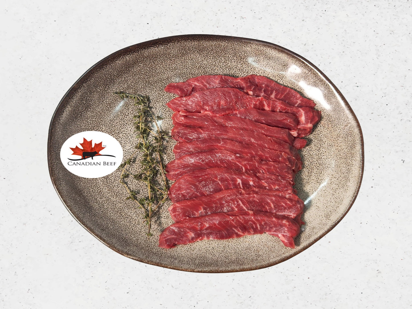 DishTheFish is proud to introduce the Premium Canadian AAA Grade Beef Flat Iron Yakiniku Beef DishTheFish Fresh Fish Seafood Child Cut Online
