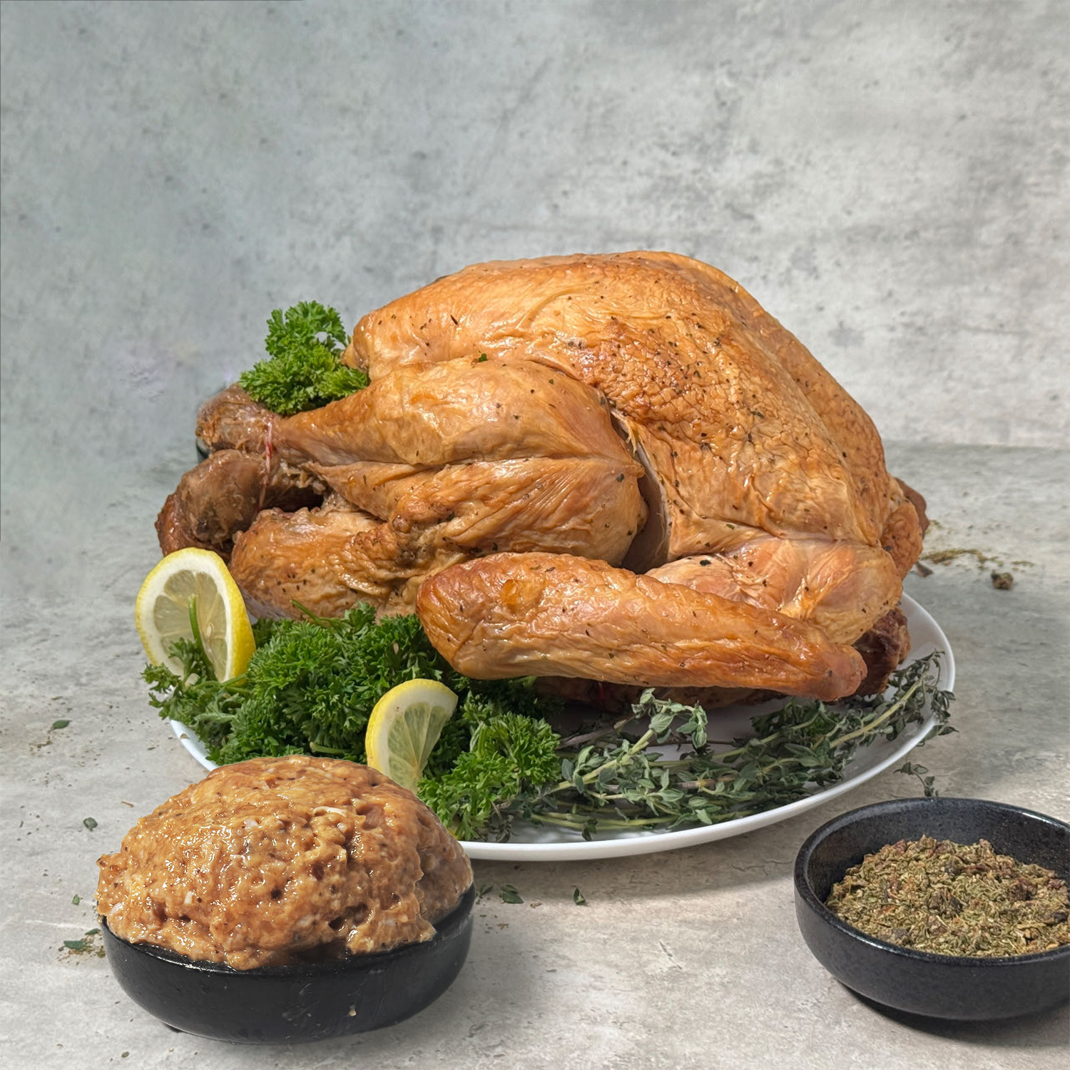 DishTheFish-X-Eatermarket-_The-Epic-Coast-_-Carve-Winterland_ Christmas Special Bundle Fresh Meat Seafood Online DishTheFish Singapore Delivery Sockeye Wild Salmon Fresh Scampi River Prawns Sausage Chrizo lollipop Turkey Bacon Beef Chicken oysters