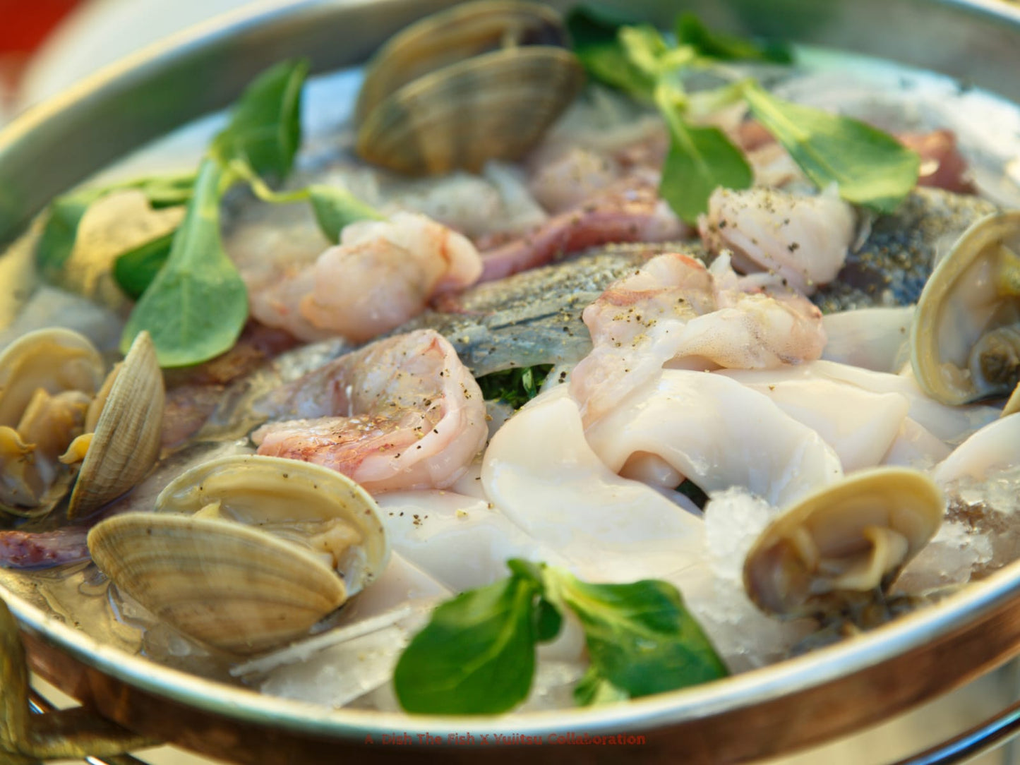 Seafood with A5 Takasaki Wagyu Steamboat Set (财源滚滚) Dishthefish