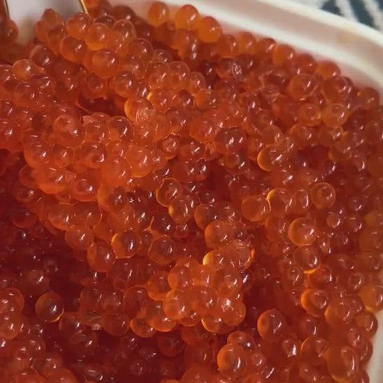 salmon trout roe ikura dish the fish online 