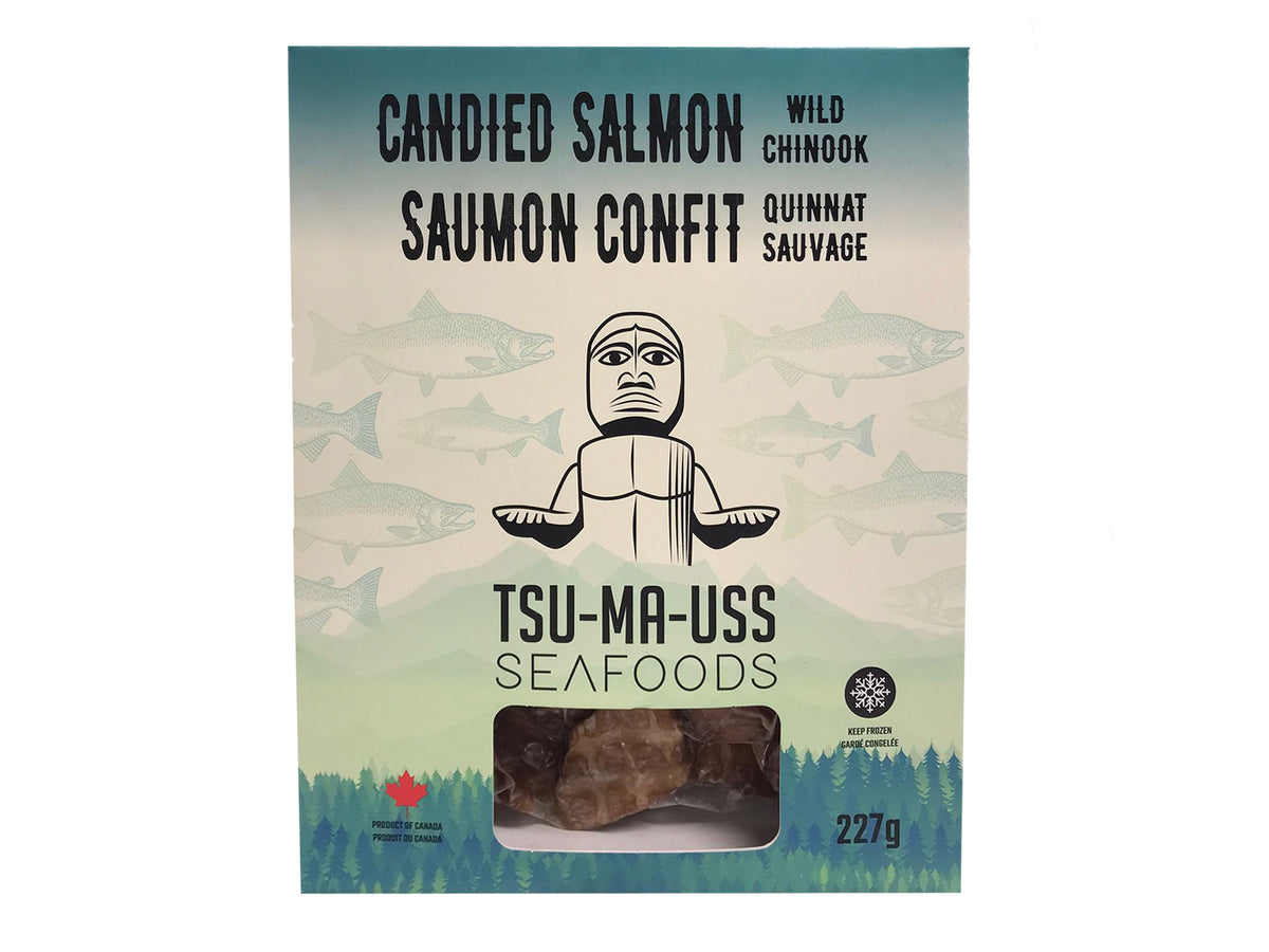 Dish The Fish Singapore fatty, savoury, smoky and sweet Boneless, great sized strips high protein snack Ethically and sustainably harvested with wild, hook and line caught King (Chinook) salmon from British Columbia, Canada.   The King (Chinook) salmon is known to be the biggest and fattest among all wild Pacific salmon. Nutritionally, the King salmon is a rich source of high-quality protein and contains vitamins A, B12 and D, as well as niacin and thiamine.  