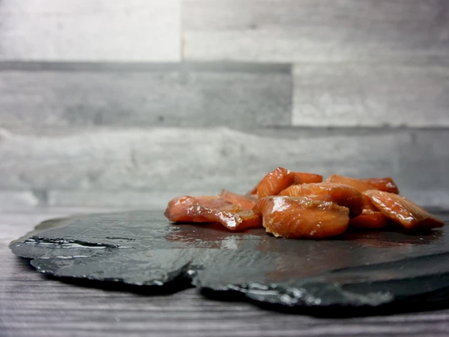 Dish The Fish Singapore fatty, savoury, smoky and sweet Boneless, great sized strips high protein snack Ethically and sustainably harvested with wild, hook and line caught King (Chinook) salmon from British Columbia, Canada.   The King (Chinook) salmon is known to be the biggest and fattest among all wild Pacific salmon. Nutritionally, the King salmon is a rich source of high-quality protein and contains vitamins A, B12 and D, as well as niacin and thiamine.  Coho Salmon