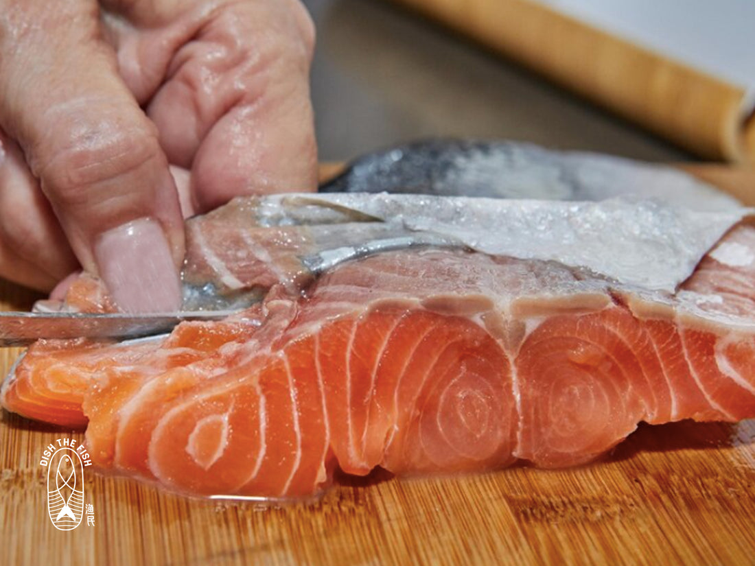 Norwegian Salmon Fish Skin (about 500g) – Dish The Fish