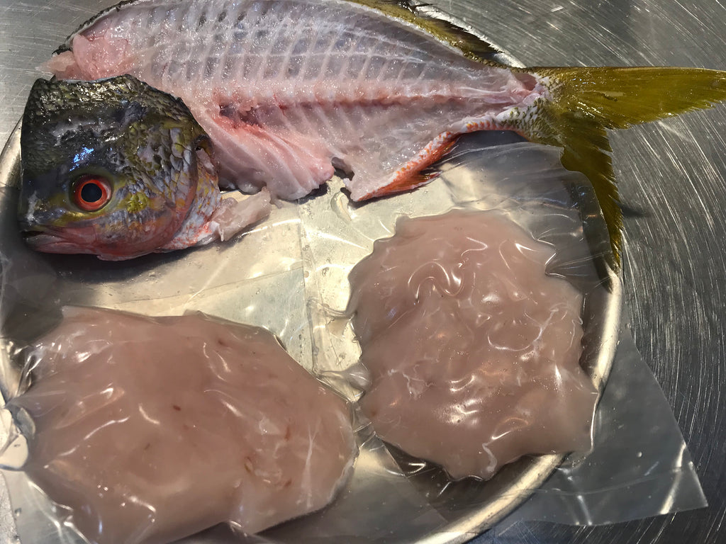 DishTheFish A Great Fish Makes The Dish Singapore Fishmonger Market Online Delivery Child Pack Omega Collagen Fresh Fish Bones Threadin Red Snapper Grouper Wild Caught Child Pack Cube 新加坡 上汤 纯鱼骨 小孩包装 鲜鱼 午鱼 石斑骨 鱼片汤 fish slices 网购 渔民 MSG and Salt-free Pure Fish Bone Broth (2 packs) - Dishthefish Golden Liquid Fish Paste Spotted Mackerel Yellowfin Potato Fish Handmade Pound Kwong Woh Hing Sauce Air fry Deep Fry 客家酿豆腐 酿豆腐 全鱼浆 马鲛鱼 番薯鱼 手打 鱼圆 家乡味 古早味 渔民 