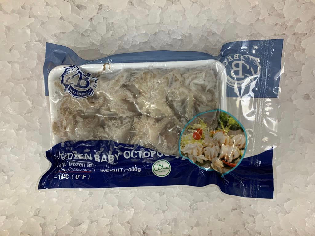 Wild Uncooked Sustainable Baby Octopus - 200g pack – Dish The Fish